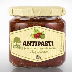 Антипаста острая с оливками и базиликом, Інша їжа, 180г