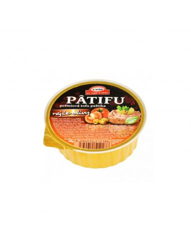 Паштет из тофу c томатами и оливками,  Patifu,100г