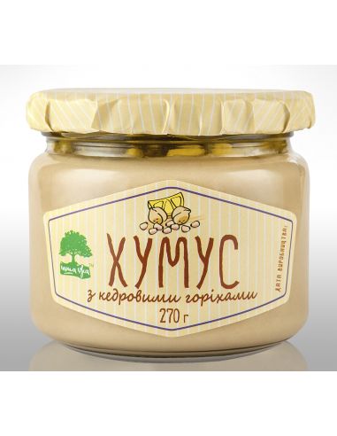 Хумус с кедровыми орехами, Інша їжа, 270г