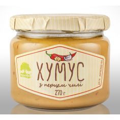 Хумус с красным перцем чили, Інша їжа, 270г
