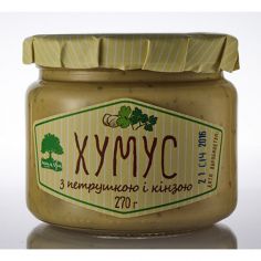 Хумус з петрушкой та кинзой, Інша їжа, 270г