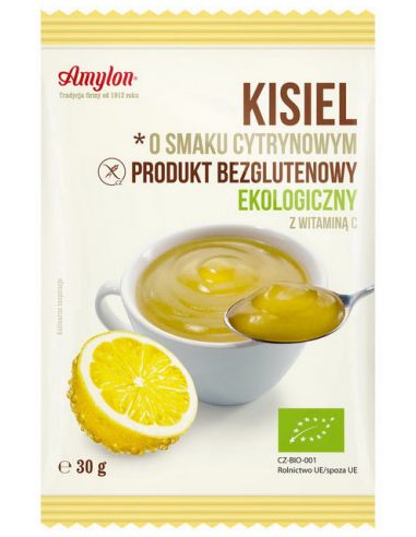 Кисель лимонный (без глютена), Amylon, 30г