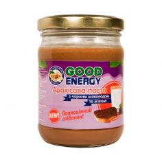 Паста арахисовая с черным шоколадом и мятой, GoodEnergy, 250г