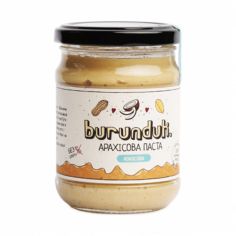 Паста арахісова з кокосом, БУРУНДУК, 250г