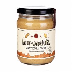 Паста арахісова кранч, БУРУНДУК, 250г