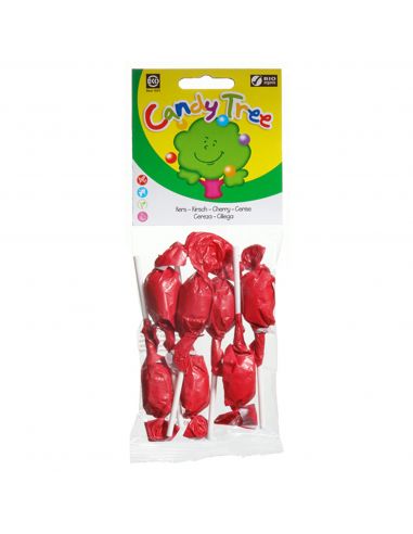 Льодяник на паличці вишневий, Candy Tree, 10г