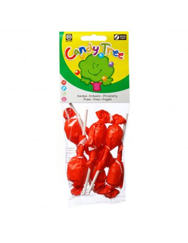 Льодяник на паличці полуничний, Candy tree