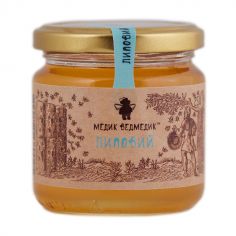 Мед липовий, Медик Ведмедик, 250г