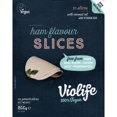 Сир рослинний з ароматом шинки скибочки, Violife, 200г
