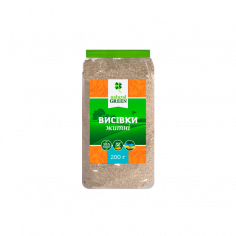 Висівки житні, NATURAL GREEN, 200г