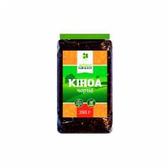 Кіноа чорна, Natural Green, 350г