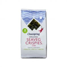 Водорості морські хрусткі Чилі, Clearspring, 5 г