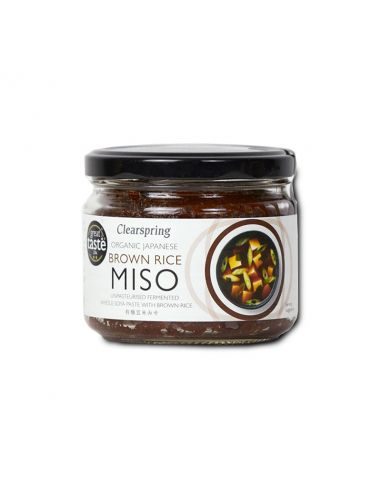 Паста Місо з коричневим рисом, Clearspring, 300 г