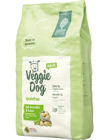 Корм для дорослих собак Грейнфрі, VeggieDog, 900г