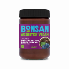 Паста шоколадна з лісовим горіхом, Bonsan, 350г