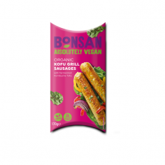 Веганска ковбаса з тофу та комбучі, Bonsan, 170г