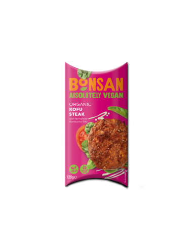 Веганский стейк з тофу та комбучі, Bonsan, 120г