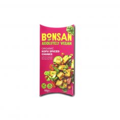 Тофу смажений зі спеціями та комбучею, Bonsan, 160г