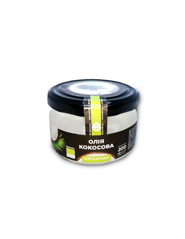 Олія кокосова органічна, Екород, 200мл