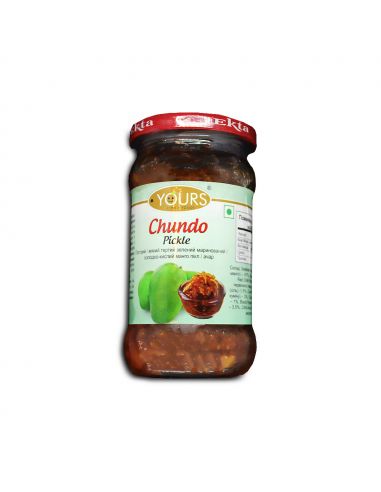Гострий косло-солодкий манго пікл ачар, Yours ethnic foods, 323г