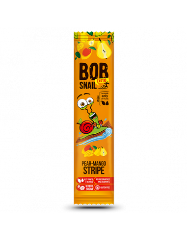 Натуральні груша - манго страйпси bob snail (Равлик Боб), 14г