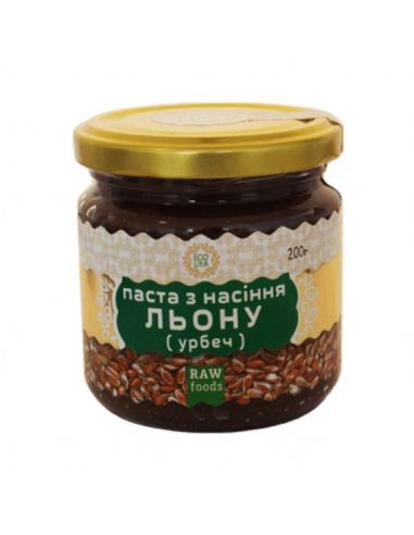 Паста Урбеч з насіння льону, EcoLiya,...