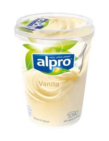 Йогурт соєвий ваніль, Alpro, 500г.