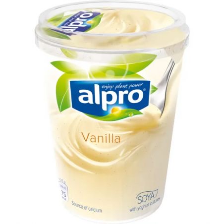Йогурт соєвий ваніль, Alpro, 500г.