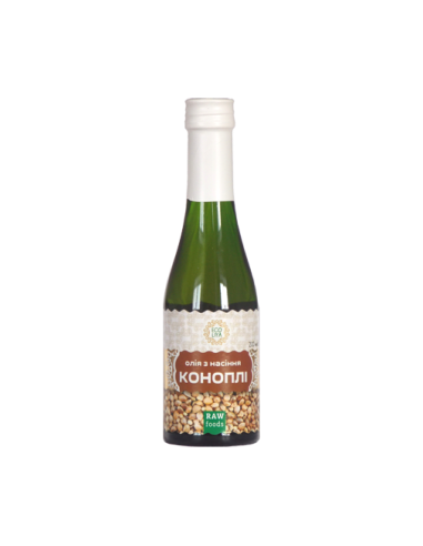 Олія з насіння коноплі, EcoLiya, 200г