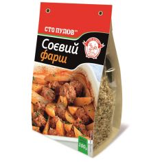 Фарш соєвий, Сто Пудов, 100г
