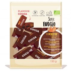 Цукерки Супер Фаджіо Какао органічні, Super Fudgio. 150г