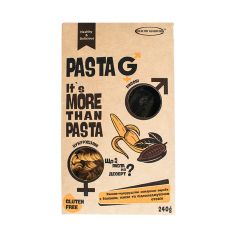 Макаронні вироби банан, какао, стевія без глютену "Fusilli", Healthy & Delicious, 240г