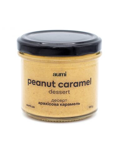 Десерт арахісова карамель, AUMI, 120г