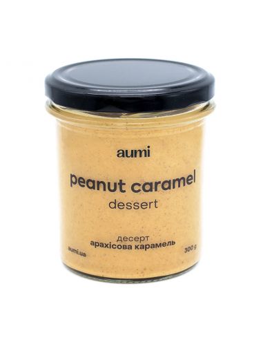 Десерт арахісова карамель, AUMI, 300г