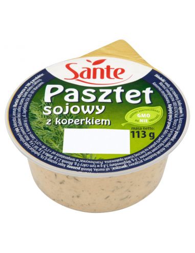 Паштет соєвий з кропом, Sante, 113г