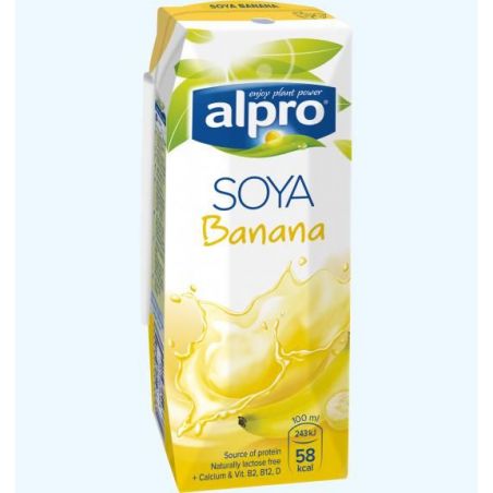 Молоко соєве бананове, Alpro, 1000мл