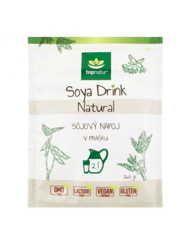 Молоко соєве розчинне, TopNatur 160г