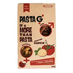 Макаронні вироби сир, томат, базиік "Fusilli", Healthy & Delicious, 240г