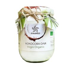 Масло кокосовое, Masale, б.стекло, Virgin Organic, 500мл