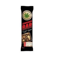 Батончик мюслі з волоським горіхом + насіння канабісу, Cannabis Bar, 40г