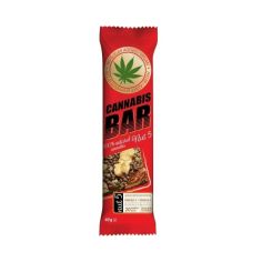 Батончик мюслі з горіхами + насіння канабісу, Cannabis Bar, 40г