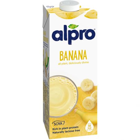 Молоко соєве бананове, Alpro, 1000мл