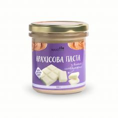 Паста арахісова з білим шоколадом, Manteca, СКЛО, 300г