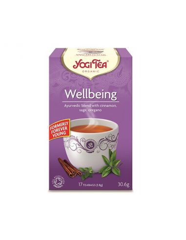 Чай Wellbeing, Yogi Tea, пакет 1,8г