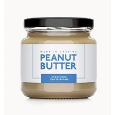 Паста арахісова Веган, Peanut Butter, скло, 180г.