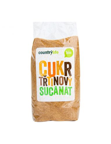 Цукор тростинний Sucanat, Country Life, 500г
