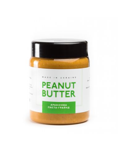 Паста арахісова грайнд, Peanut Butter, пластик, 280г