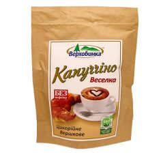 Капучино дитячий з цукром "Веселка", Верховина, 150г