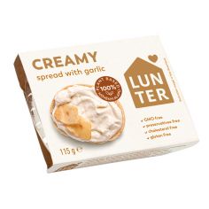Тофу спред вершковий з часником, Lunter, 115г