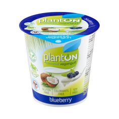 Йогурт веганський чорниця, PlantON, 160г